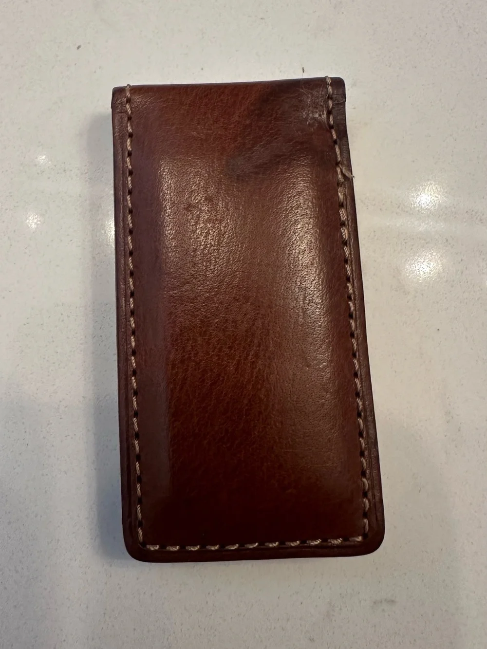 Coach 1941 Leather Money Clip